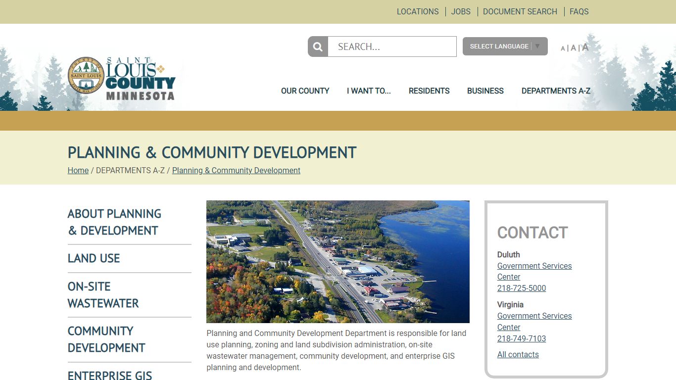 Planning & Community Development - St. Louis County, Minnesota